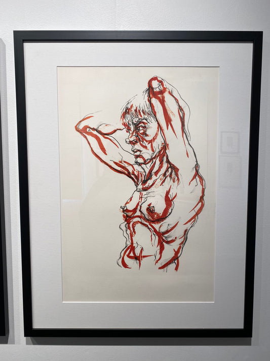 Life Drawing Lithograph 1985